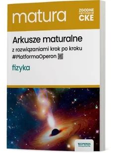 Matura 2025 Fizyka. Arkusze maturalne. Zakres rozszerzony - Pomoce naukowe - miniaturka - grafika 1