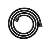 Węże prysznicowe - Hansgrohe Węże - Wąż prysznicowy 200 cm, czarny chrom szczotkowany 28230340 - miniaturka - grafika 1