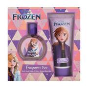 Perfumy dla dzieci - Disney Frozen Anna zestaw EDT 50 ml + brokatowe mleczko do ciała 150 ml dla dzieci - miniaturka - grafika 1