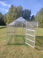 Szklarnie ogrodowe - Szklarnia KLASIKA BERNARD 2,35x5 m z poliwęglanu 4 mm - miniaturka - grafika 1