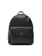 Plecaki - Calvin Klein Plecak Re-Lock Backpack With Flap Quilt K60K609626 Czarny - miniaturka - grafika 1