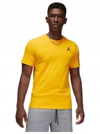 Koszulki męskie - Koszulka męska Nike Jordan Jumpman DC7485-705 T-shirt żółty r. L - miniaturka - grafika 1