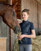 Kamizelki jeździeckie - Covalliero Kamizelka młodzieżowa COMBI SS 2023 - granatowa - miniaturka - grafika 1
