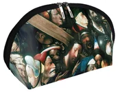 Kosmetyczki, organizery i kuferki - Kosmetyczka Chrystus dźwigający krzyż Hieronim Bosch - miniaturka - grafika 1