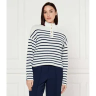 Swetry damskie - Tommy Hilfiger Wełniany sweter Regular Fit - miniaturka - grafika 1