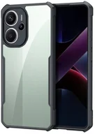 Etui i futerały do telefonów - Etui pancerne Supero Corner-X do Xiaomi Redmi Note 14 5G, przezroczysto-czarne - miniaturka - grafika 1