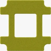 Akcesoria do odkurzaczy - Mamibot Vacuum Cleaner Cleaning Cloth for W120-P Yellow Mamibot - miniaturka - grafika 1