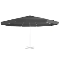 Parasole ogrodowe - vidaXL Pokrycie do parasola ogrodowego, antracytowe, 500 cm 312540 - miniaturka - grafika 1