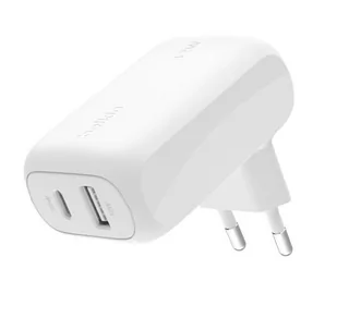 Ładowarka sieciowa BoostCharge 42W USB-C 3 0W USB-A 12W biała - Ładowarki do telefonów - miniaturka - grafika 1