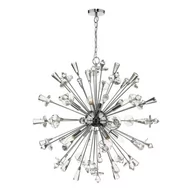 Lampy sufitowe - Lampa wisząca Exodus 8 Light Pendant Polished Chrome Crystal - miniaturka - grafika 1