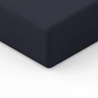 Prześcieradła - Prześcieradło jersey z gumką 120x200 antracytowe - miniaturka - grafika 1