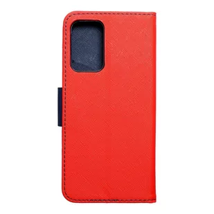 Samsung Kabura Fancy Book do A52 LTE / A52 5G czerwony / granatowy - Etui i futerały do telefonów - miniaturka - grafika 1