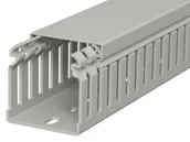 Kanały kablowe - OBO Bettermann Korytko grzebieniowe 50x50 szary kamień LKV 50050 6178314 2m 6178314 - miniaturka - grafika 1