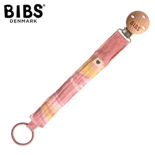 BIBS PACIFIER BRAID TIE DYE MORNING SUNSET zawieszka do smoczków 100% organic cotton - Akcesoria do smoczków - miniaturka - grafika 1