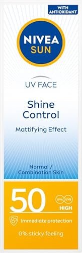 NIVEA SUN UV Face Matujący krem do twarzy z wysoką ochroną SPF50 50 ml