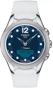 Zegarek Tissot T-Touch T075.220.17.047.00 - Zegarki damskie - miniaturka - grafika 1