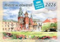 Zeszyty szkolne - Kalendarz 2026 rodzinny Miasta w akwareli - miniaturka - grafika 1