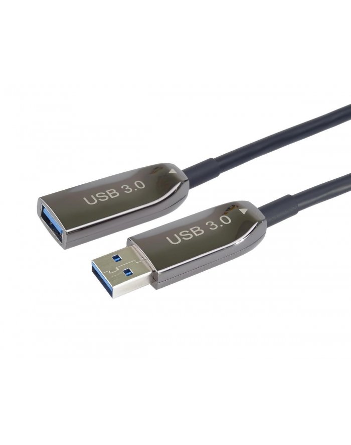 Premiumcord USB-A - USB-A 20 m Czarny KU3OPT20
