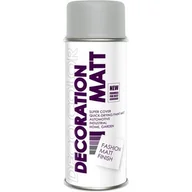 Farby i lakiery w sprayu - Lakier Decoration Matt Ral 7035 szary jasny 0,4 l DECO COLOR - miniaturka - grafika 1