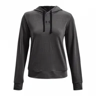 Bluzy damskie - Damska bluza treningowa UNDER ARMOUR Rival Terry Hoodie - miniaturka - grafika 1