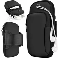 Etui i futerały do telefonów - Etui do biegania Artnico PSI-E03 czarne - miniaturka - grafika 1