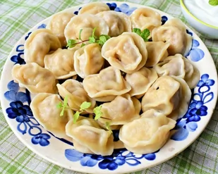 PIELMIENI PIEROŻKI Z MIĘSEM 350g - Kiełbasa i wędliny - miniaturka - grafika 1