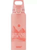 Shakery i bidony sportowe - Sigg Butelka Wmb One Pathfinder Shy Pink 1.0L - miniaturka - grafika 1
