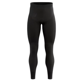 Spodnie sportowe męskie - COMPRESSPORT Legginsy termoaktywne ON/OFF TIGHTS black - grafika 1
