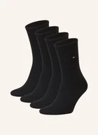 Skarpetki damskie - Tommy Hilfiger Skarpety, 4 Pary schwarz - miniaturka - grafika 1