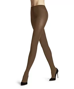 FALKE Cotton Touch, rajstopy damskie, bawełna, brązowe (Tawny 5124), L (1 para), Brązowy (Tawny 5124), L - Rajstopy - miniaturka - grafika 1