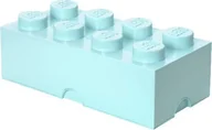 Pojemniki na zabawki - LEGO Room Copenhagen Storage Brick 8 pojemnik niebieski RC40041742 - miniaturka - grafika 1