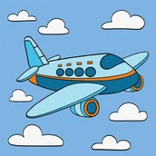 Malowanie po numerach - Ideyka Malowanie po numerach - Fascynujący lot 25x25cm - miniaturka - grafika 1