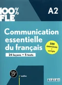 Książki do nauki języka francuskiego - 100% FLE Communication essentielle du francais A2 książka + audio online +Onprint - miniaturka - grafika 1