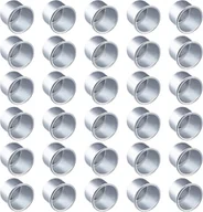 Świeczniki - 30x WKŁAD MINI DO ŚWIEC ŚWIECZNIKÓW MAŁA FORMA NA WOSK ALUMINIUM 22mm - miniaturka - grafika 1