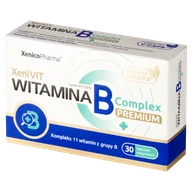 Witaminy i minerały - XeniVit Witamina B Complex Premium, 30 kapsułek - miniaturka - grafika 1