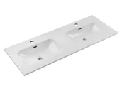 Umywalki - Umywalka meblowa Comad Fly 120x46 cm prostokątna biały połysk - miniaturka - grafika 1