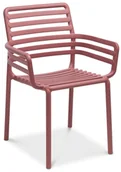 Fotele i krzesła ogrodowe - Krzesło Nardi DOGA Marsala - miniaturka - grafika 1