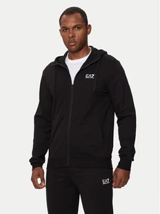 EA7 Emporio Armani Bluza 8NPM33 PJVRZ 1200 Czarny Regular Fit - Bluzy męskie - miniaturka - grafika 1
