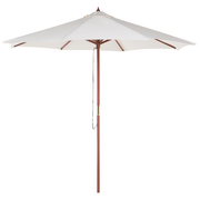 Parasole ogrodowe - Beliani Parasol ogrodowy 270 cm kremowy TOSCANA 12250 12250 - miniaturka - grafika 1