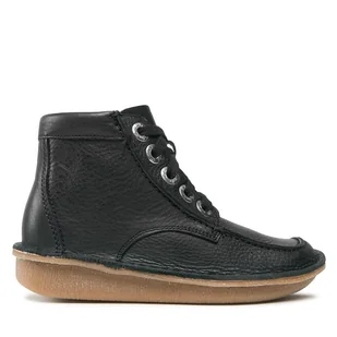 Botki Clarks Funny Cedar 261738844 Czarny - Botki damskie - miniaturka - grafika 1
