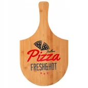 Deski do krojenia - Deska do pizzy serwowania drewniana bambusowa - miniaturka - grafika 1