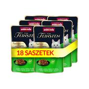 Mokra karma dla kotów - Animonda Cat Vom Feinsten Adult Królik + filet z kurczaka saszetka 85g AAK 83065 - miniaturka - grafika 1