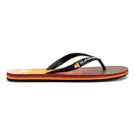 Klapki i japonki męskie - Klapki basenowe QUIKSILVER MOLOKAI STRIPE AQYL101361 XNNK - miniaturka - grafika 1