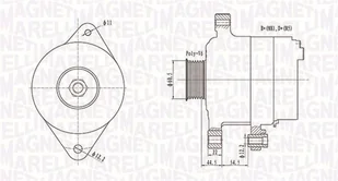Alternator Magneti Marelli 063732062010 - Alternatory - miniaturka - grafika 1