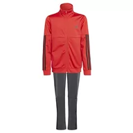 Koszulki i topy damskie - Adidas GT0349 B TEAM TS Dres Top: żywy czerwony/czarny Spód: CARBON S18/BLACK 1516 - miniaturka - grafika 1