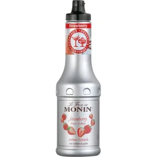 Monin PUREE STRAWBERRY - PUREE TRUSKAWKOWE 0,5LTR - Syropy i koncentraty owocowe - miniaturka - grafika 1