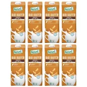 Napoje roślinne - Natumi Napój owsiany barista bez cukru zestaw 8 x 1 l Bio - miniaturka - grafika 1