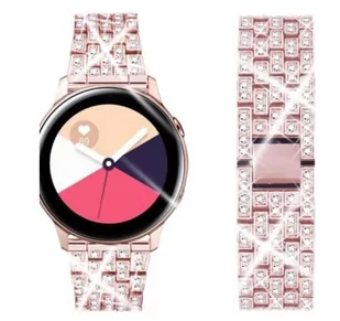 Best Accessories Best Accessories BRANSOLETA STALOWA UNIWERSALNA DIAMOND 20mm + IMADŁO 2339 - Akcesoria do smartwatchy - miniaturka - grafika 1