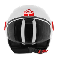 Kaski motocyklowe - Kask Otwarty Acerbis Brezza Jet Złamany BiałyS - miniaturka - grafika 1