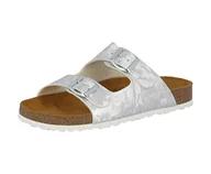 Kapcie damskie - Lico Bioline Platino Damskie Niskie kapcie, srebrny, 36 EU - miniaturka - grafika 1